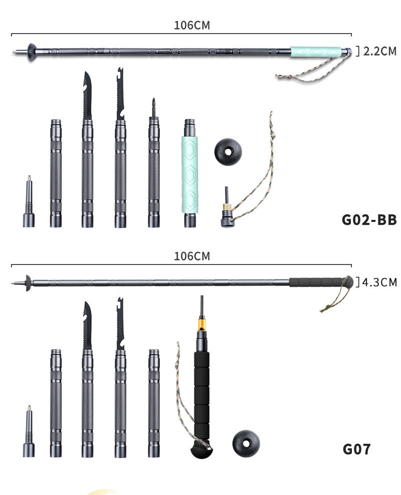 C7 Tactical Telescopic Hiking & Self-Defense Stick Lightweight. Tactical. Built for the Trail & Beyond.
