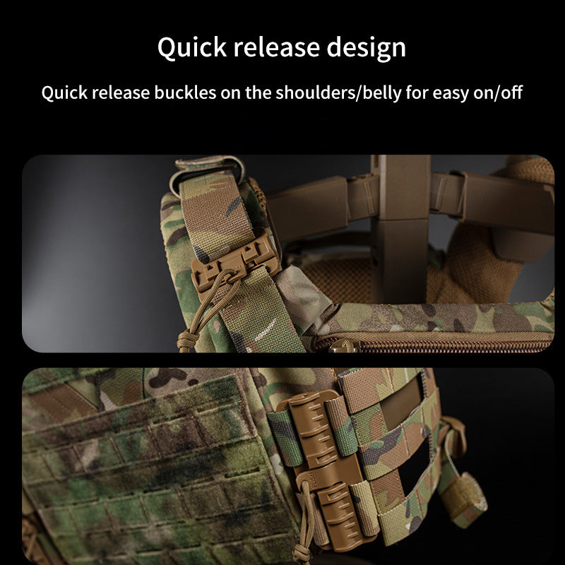 3.0 Full-Size Tactical Vest – Quick Release Combat Plate Carrier By C7 Tactical | Built for Warfighters. Engineered for the Real World.