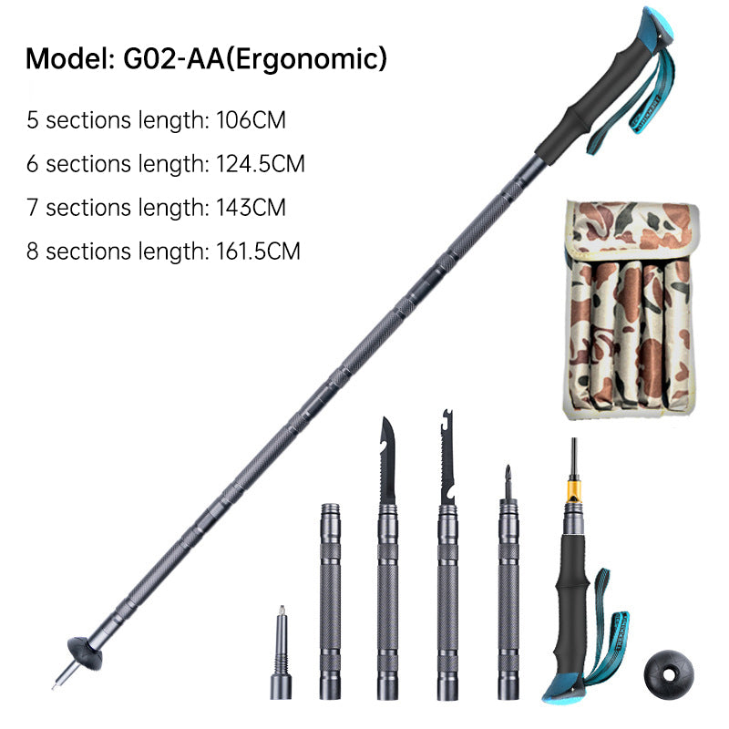 C7 Tactical Telescopic Hiking & Self-Defense Stick Lightweight. Tactical. Built for the Trail & Beyond.