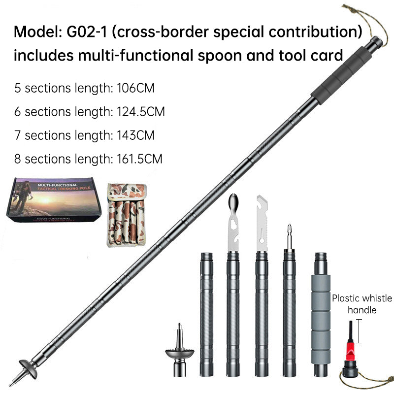 C7 Tactical Telescopic Hiking & Self-Defense Stick Lightweight. Tactical. Built for the Trail & Beyond.