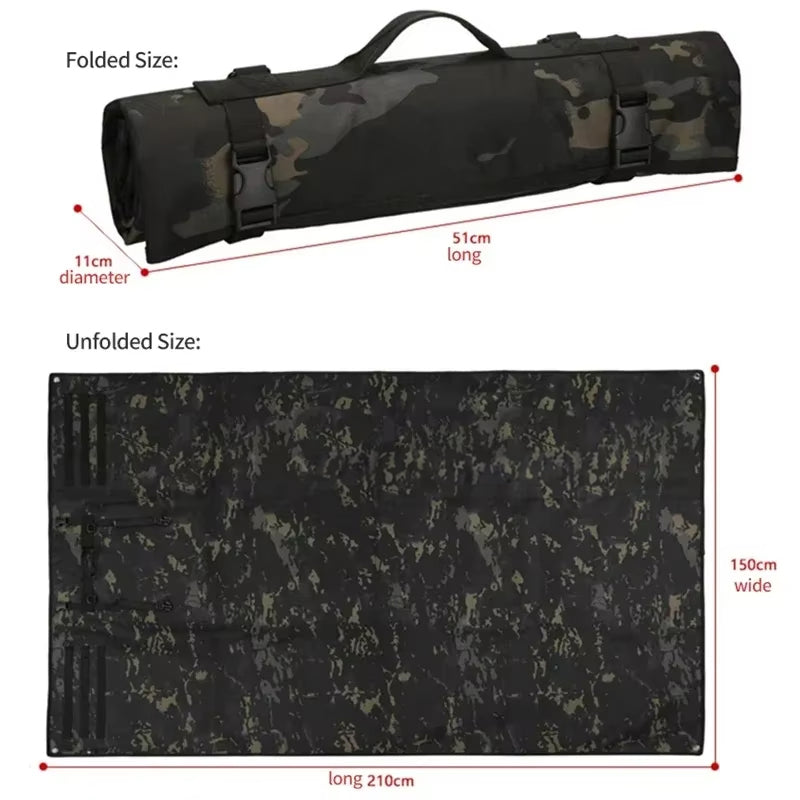 Protector Plus Z528 Tactical Shooting Mat – Rugged. Portable. Multi-Function Ready. By C7 Tactical | Built for the Range. Ready for the Wild.