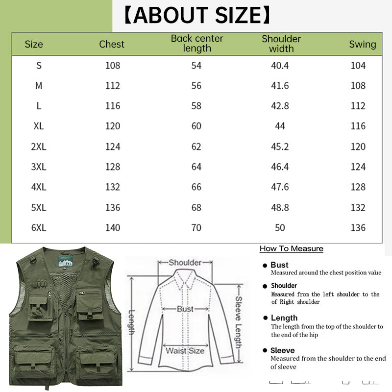 Men’s Summer Tactical Vest – 14-Pocket Utility Mesh Vest By C7 Tactical | Lightweight. Functional. Built for the Field.